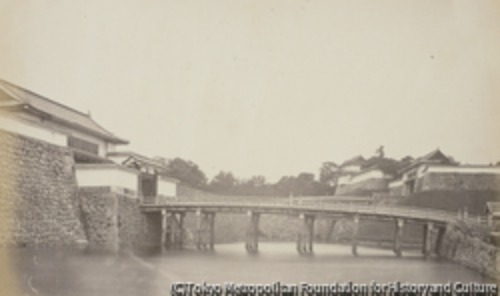 フェリーチェ・ベアト撮影の江戸城二重橋