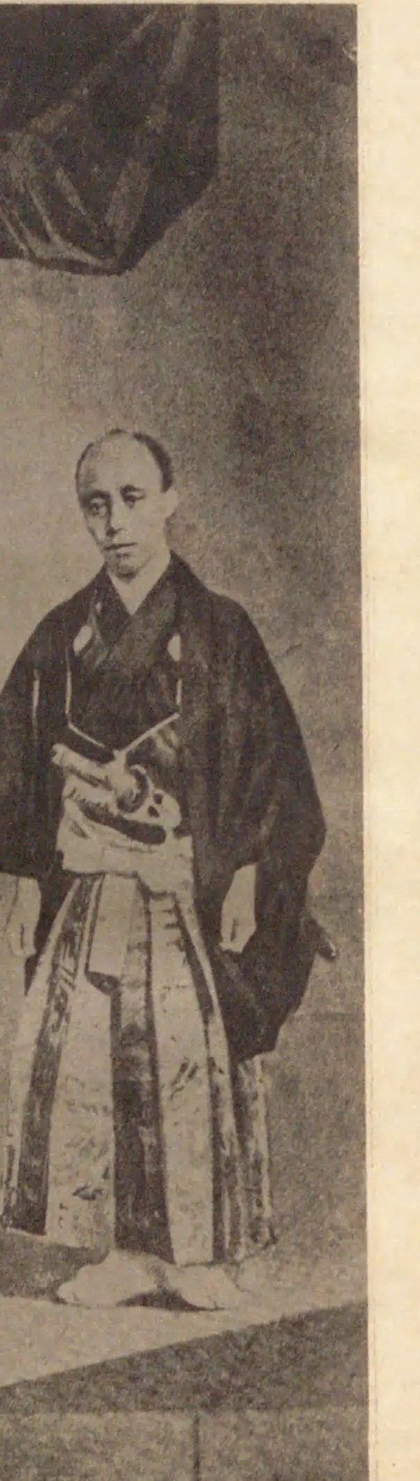 渡米中に撮影された小栗忠順の全身写真